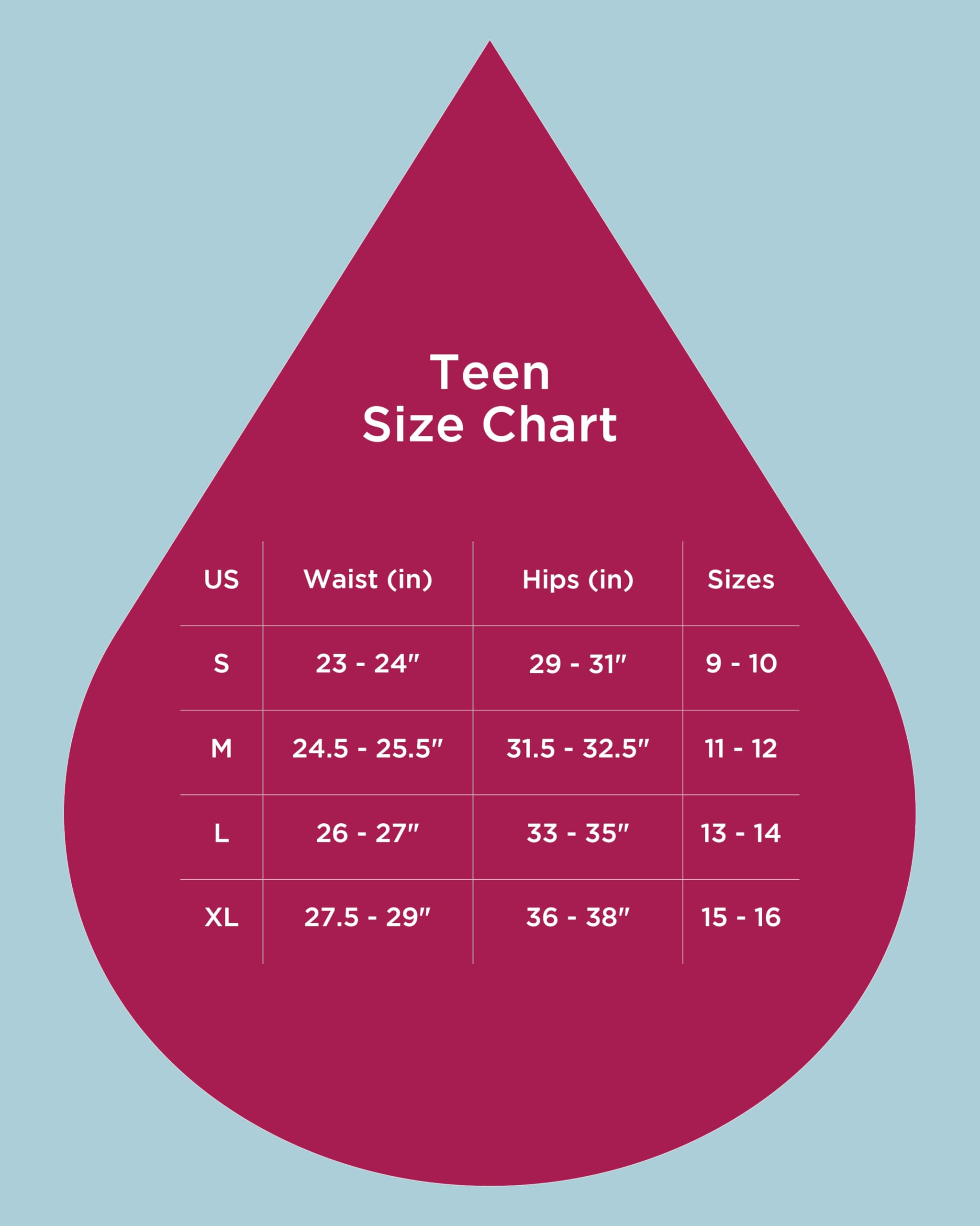 saalt Leakproof Teen Sport Shorts Period Underwear - Soft-Stretch, High-Rise, Machine Washable - Image 7