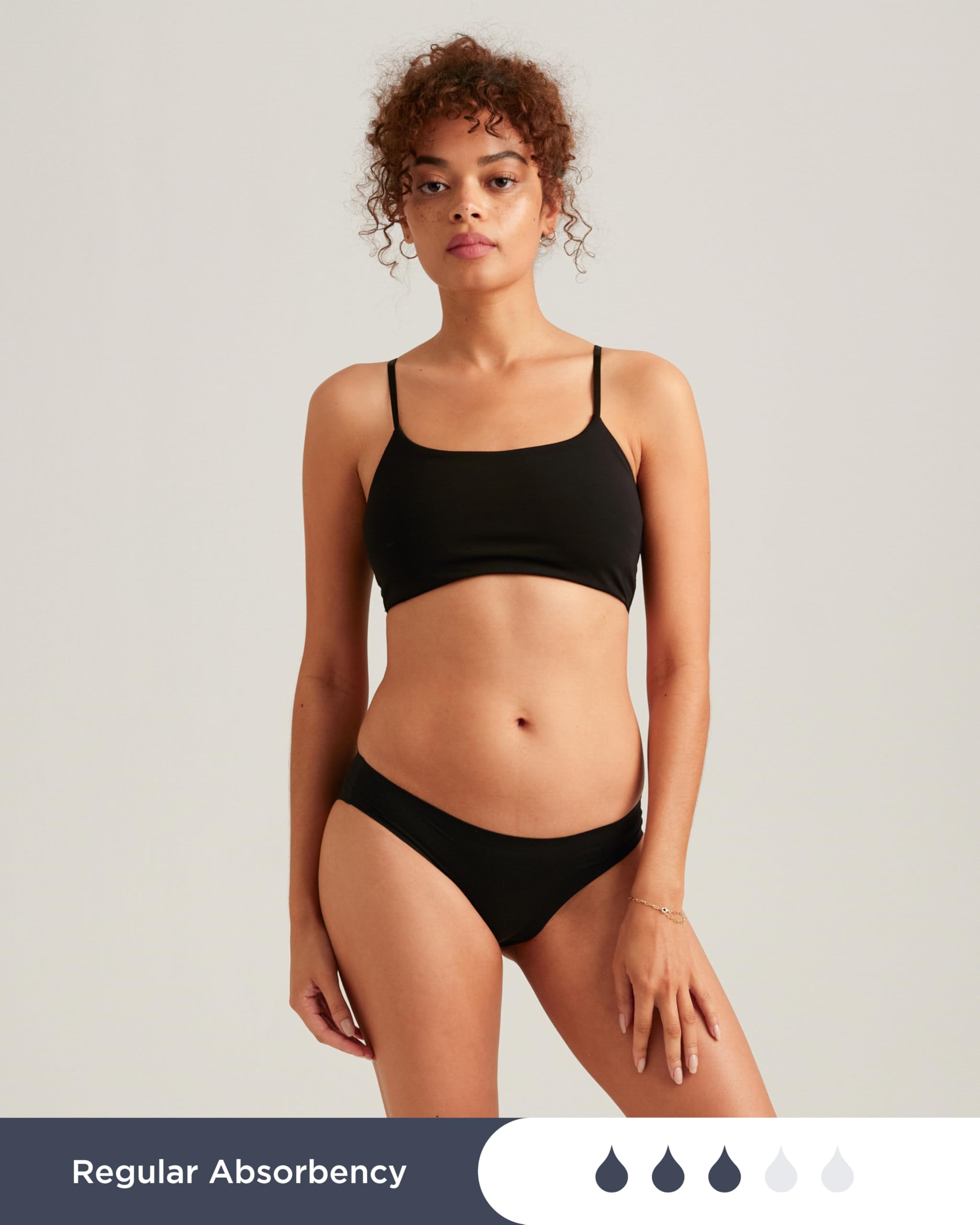 saalt Seamless Bikini - Period Underwear - Regular or Super Absorbency - Image 4
